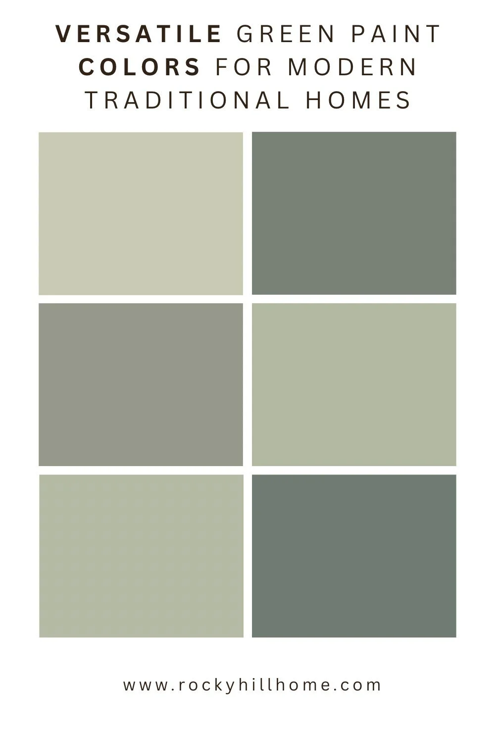 The Most Versatile Green Paint Colors for Modern Traditional Homes