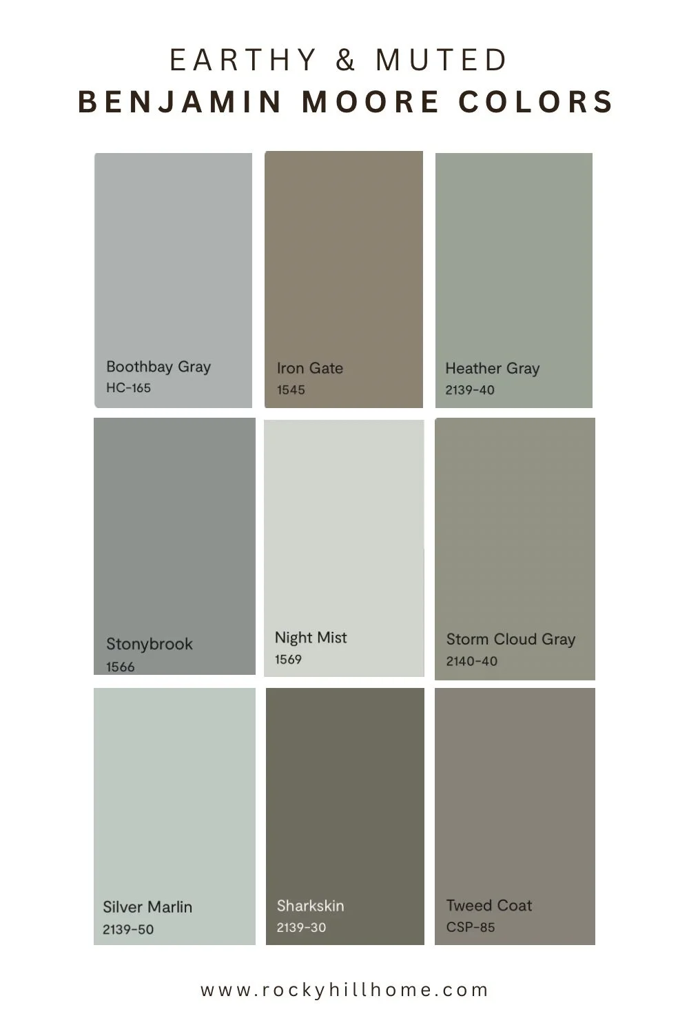 The Best Muted Paint Colors for a Calm, Timeless Home