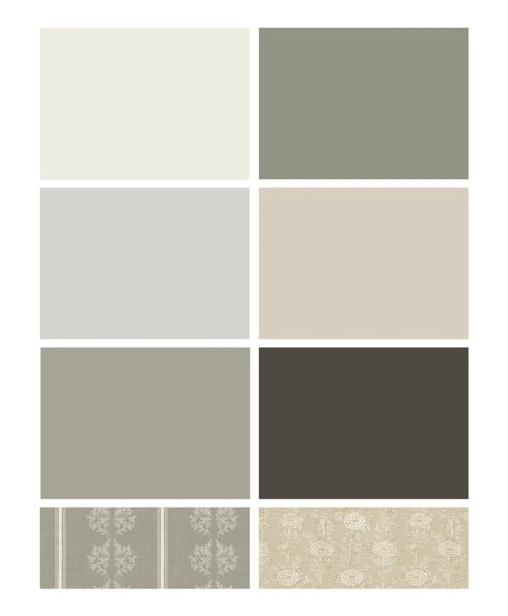 Earthy Whole House Paint Palette: Cozy Benjamin Moore Neutrals