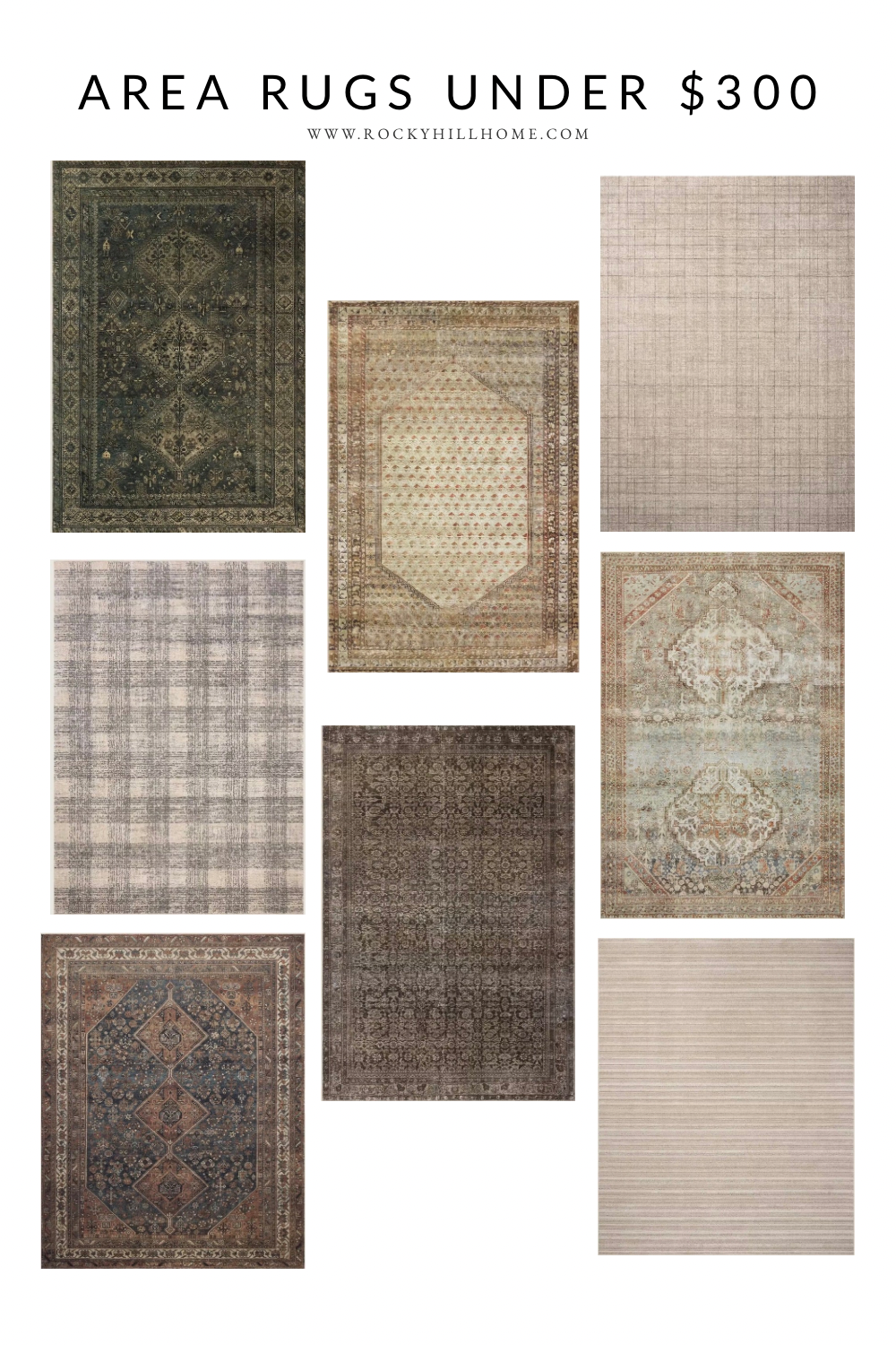 High-End Looking Rugs for Less: Neutral Picks Under $300