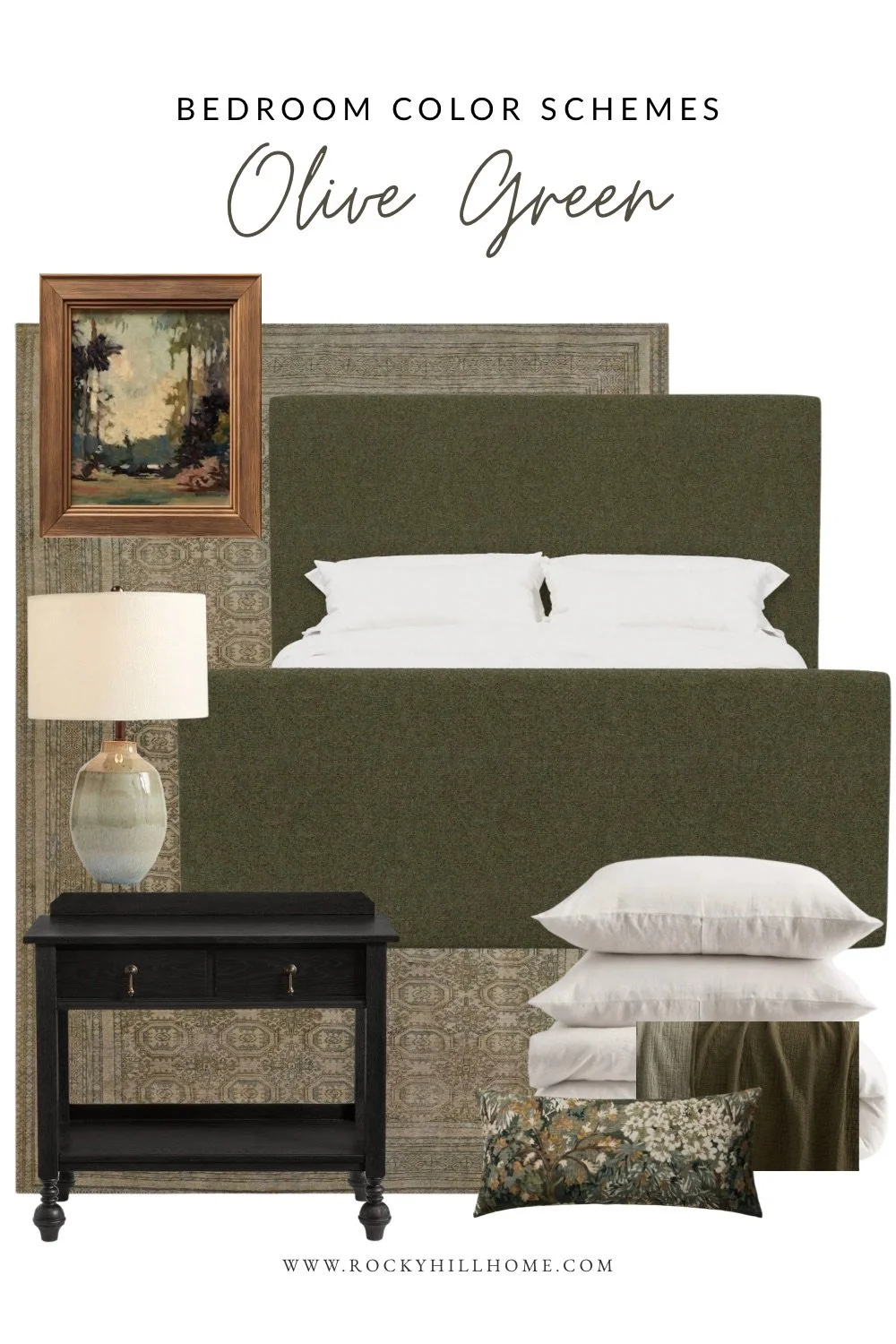 Olive Green Bedroom Ideas: Moody vs Light Color Schemes