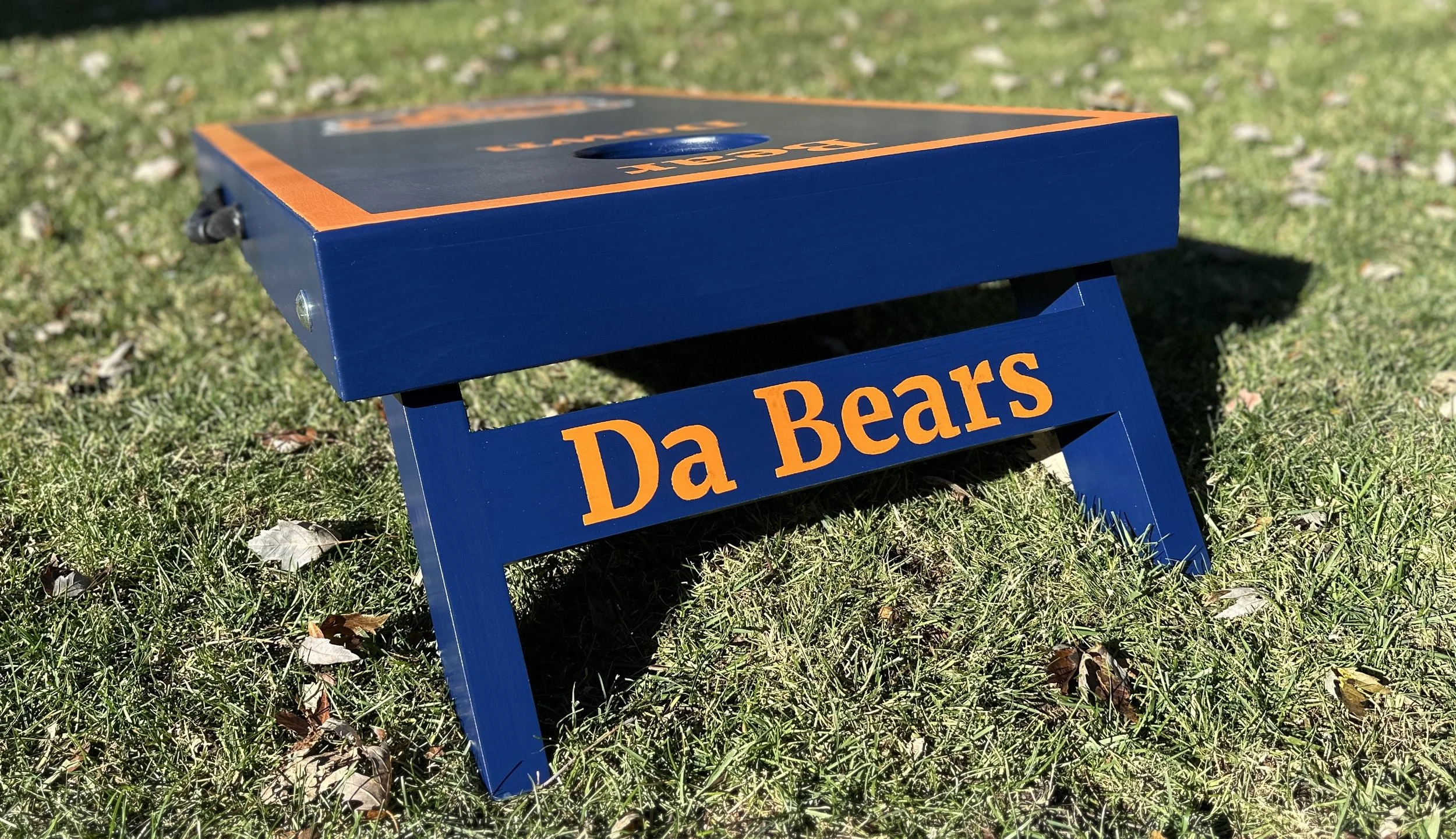 Chicago Bears Cornhole Boards Da Bears