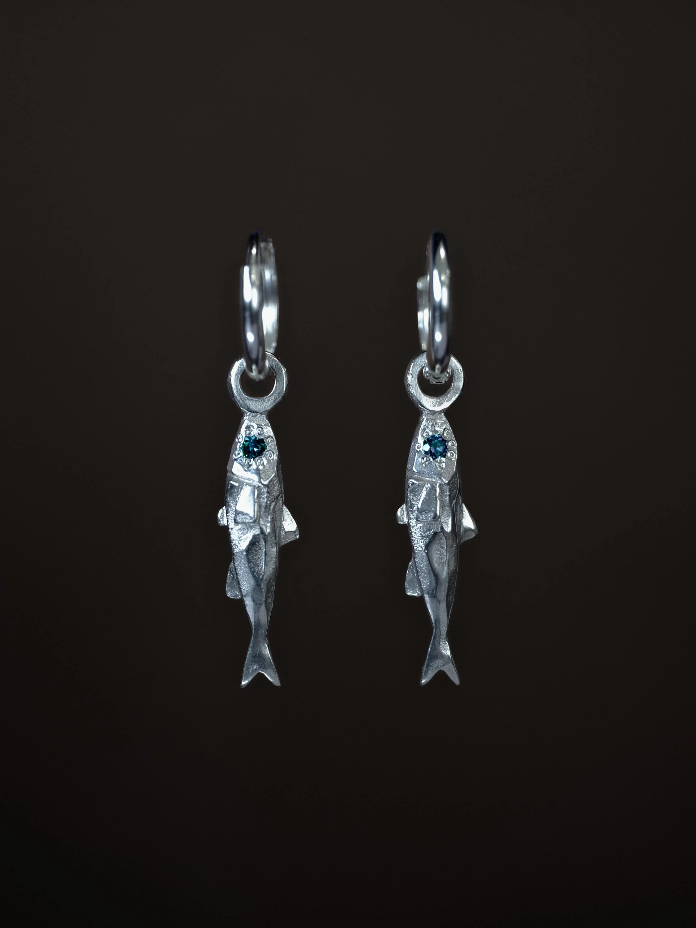 Little Fish Earrings - Gems
