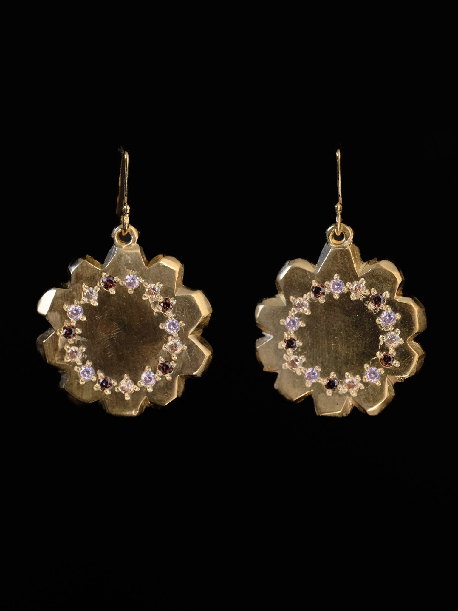Golden Blossom Earrings