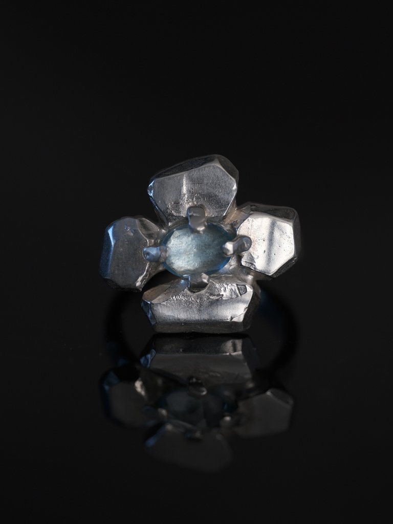 Rocky Flower Ring