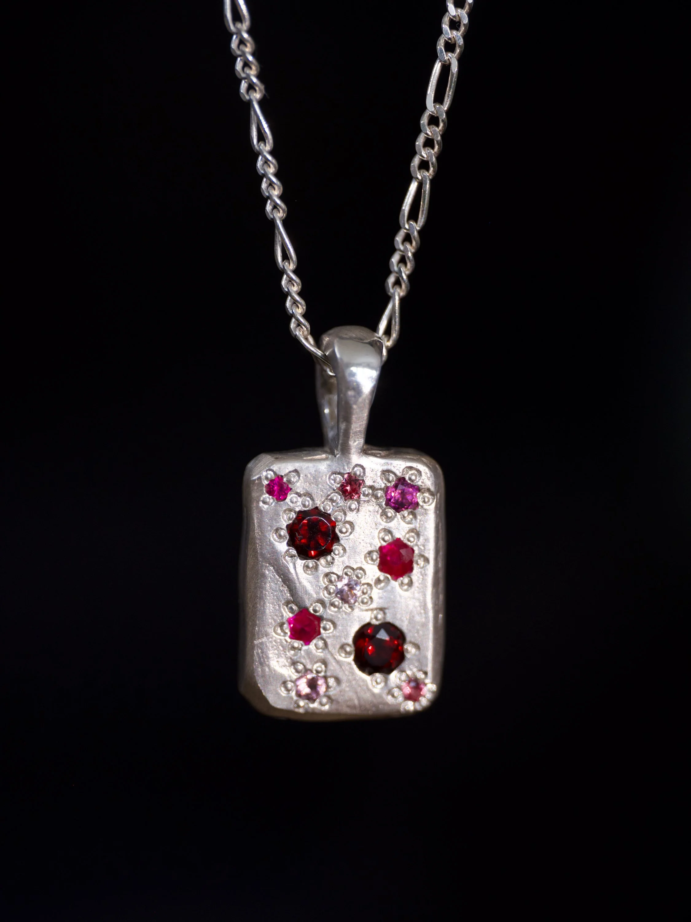 Chunky Necklace - Ruby