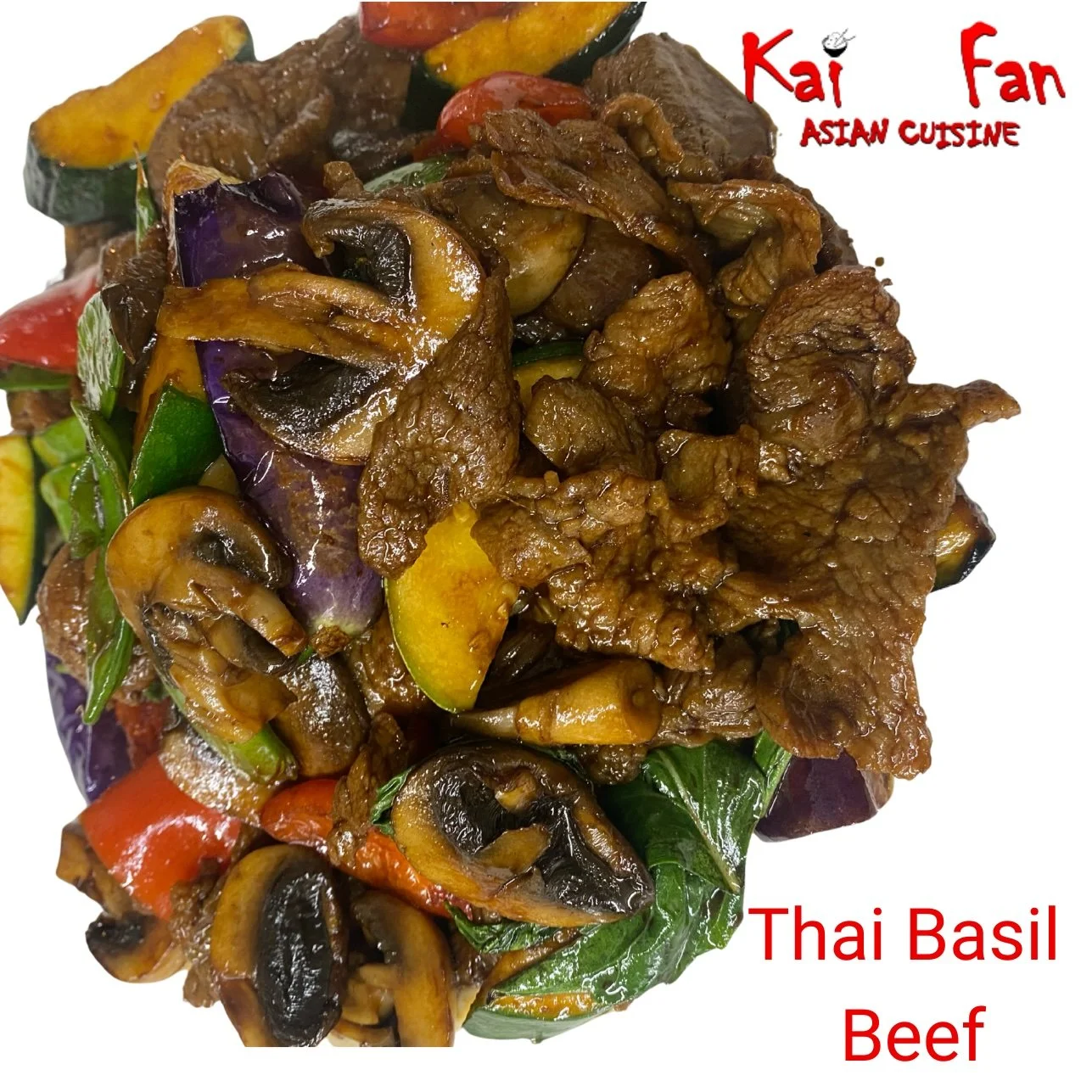 Kai Fan Thai Basil Beef