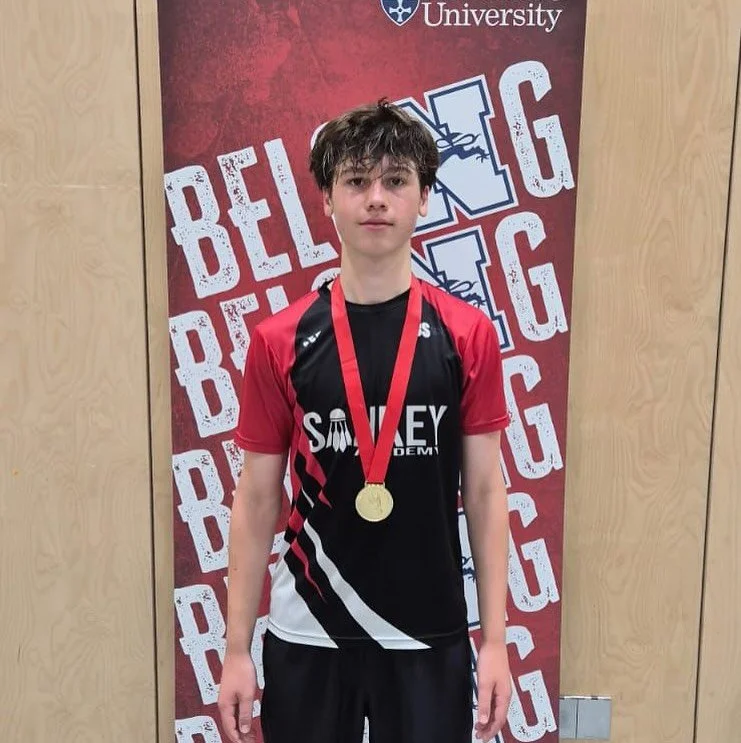 Ethan takes the 🥇 at Newcastle University U19 Silver!

A fantastic performance and a well-earned Gold 🤩🏸

@centralsportsuk 

#badminton #badmintonlife #badmintonplayer #badmintontournament #badmintonlovers #tournament #tournamentresults #youngathl