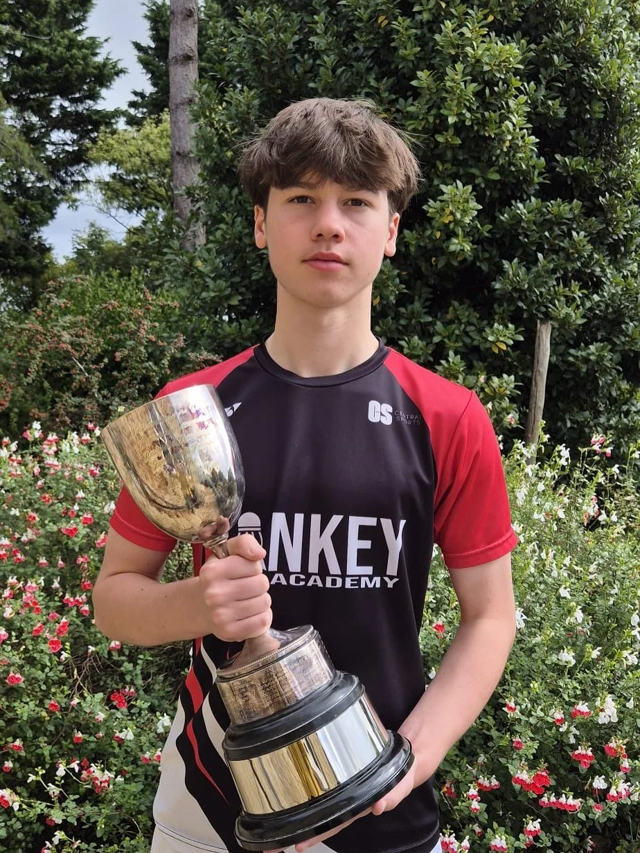 🔥 Double Victory for Ethan! 🔥
A huge congratulations to Ethan for taking home both the U19 and Senior Northamptonshire County Restricted trophies! 🏆🏆

@centralsportsuk 

#badminton #badmintonlife #badmintonplayer #badmintontournament #badmintonlo