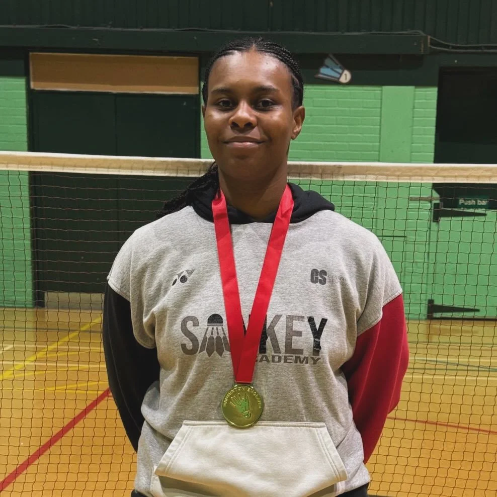 Well done to Simone for winning the WS 🥇 at the Nottingham CSBC Senior Bronze tournament today👏🏸

@centralsportsuk 

#badminton #badmintonlife #badmintonplayer #badmintontournament #badmintonlovers