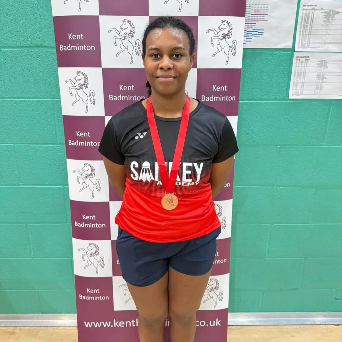 Congrats to Simone for achieving 🥉 at Kent U19 Silver 🏸👏

@centralsportsuk 

#badminton #badmintonlife #badmintonplayer #badmintontournament #badmintonlovers tournament youngathletes