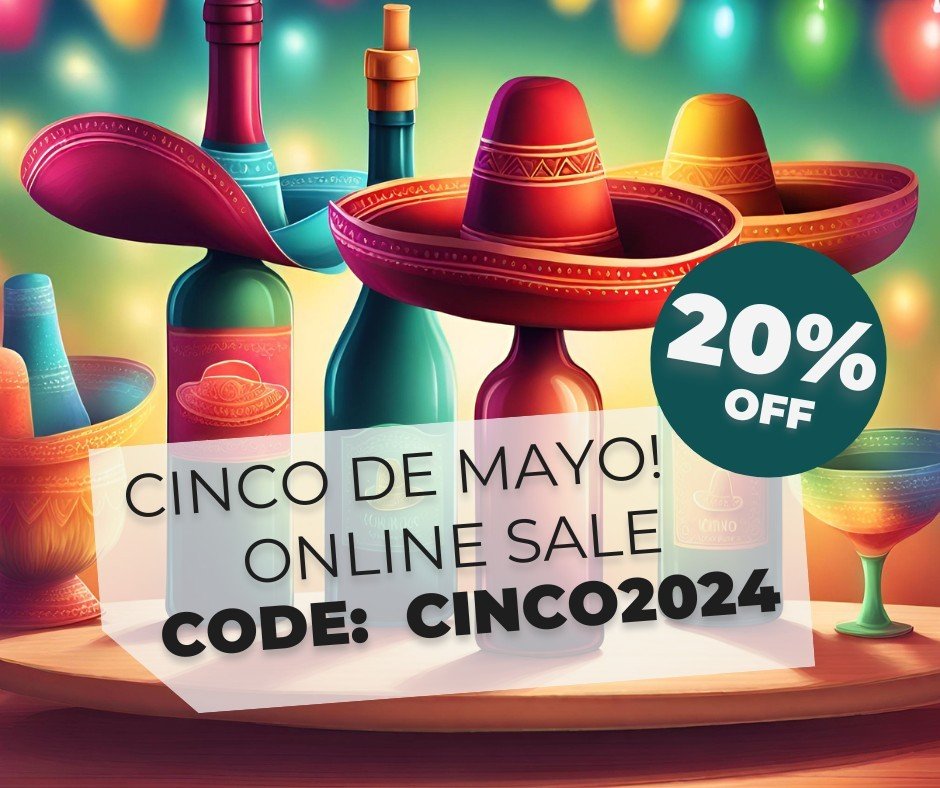 Happy #CincodeMayo! We're celebrating with 20% off 6 or more bottles, Online AND at the Tasting Room. Plus, get shipping included with qualifying orders! These deal stack with your Wine Club Discount. 🥳 Hurry - this deal is only available through Ma