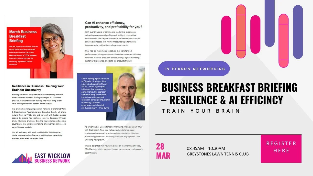 Business breakfast briefing - REsilience in business
