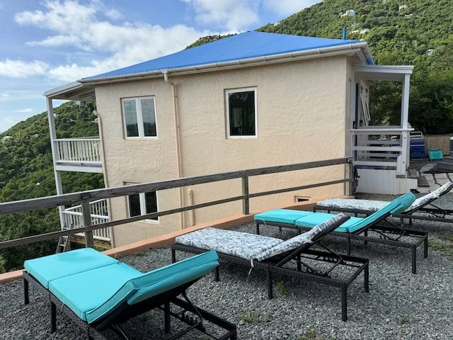 Enjoy an afternoon of sun bathing on the lounges in the courtyard