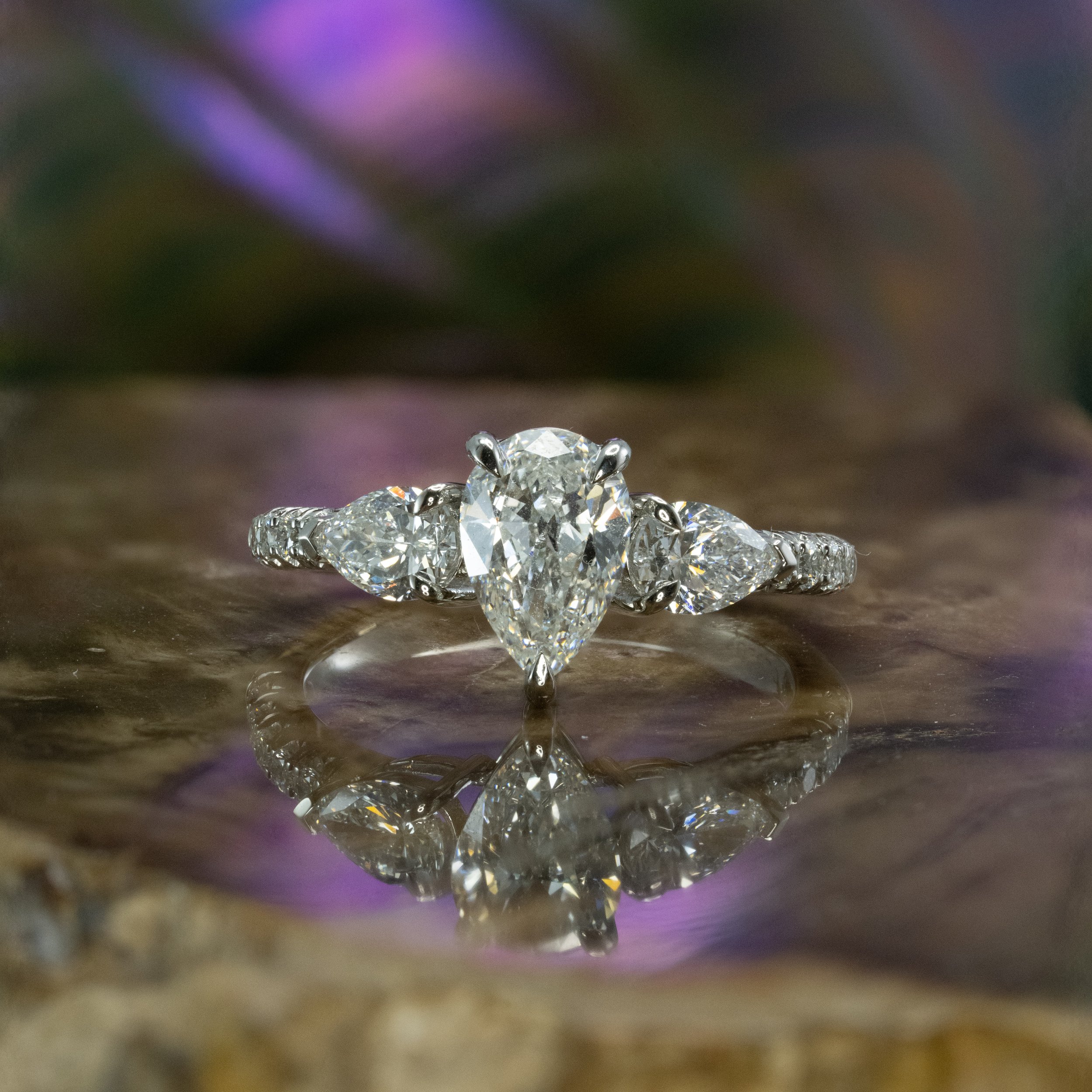 3 Stone Pear Diamond Engagement Ring.jpg