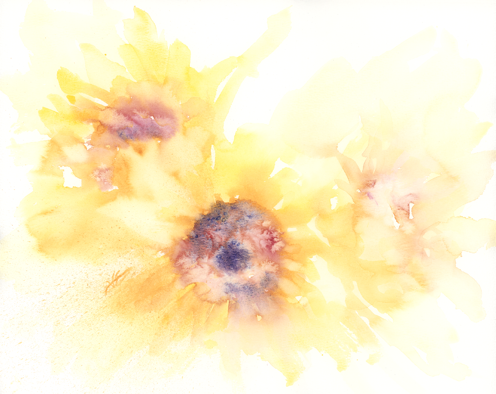 Paint Explosive Watercolor Sunflowers in Under 30 Minutes: A Mood-Boosting Art Tutorial