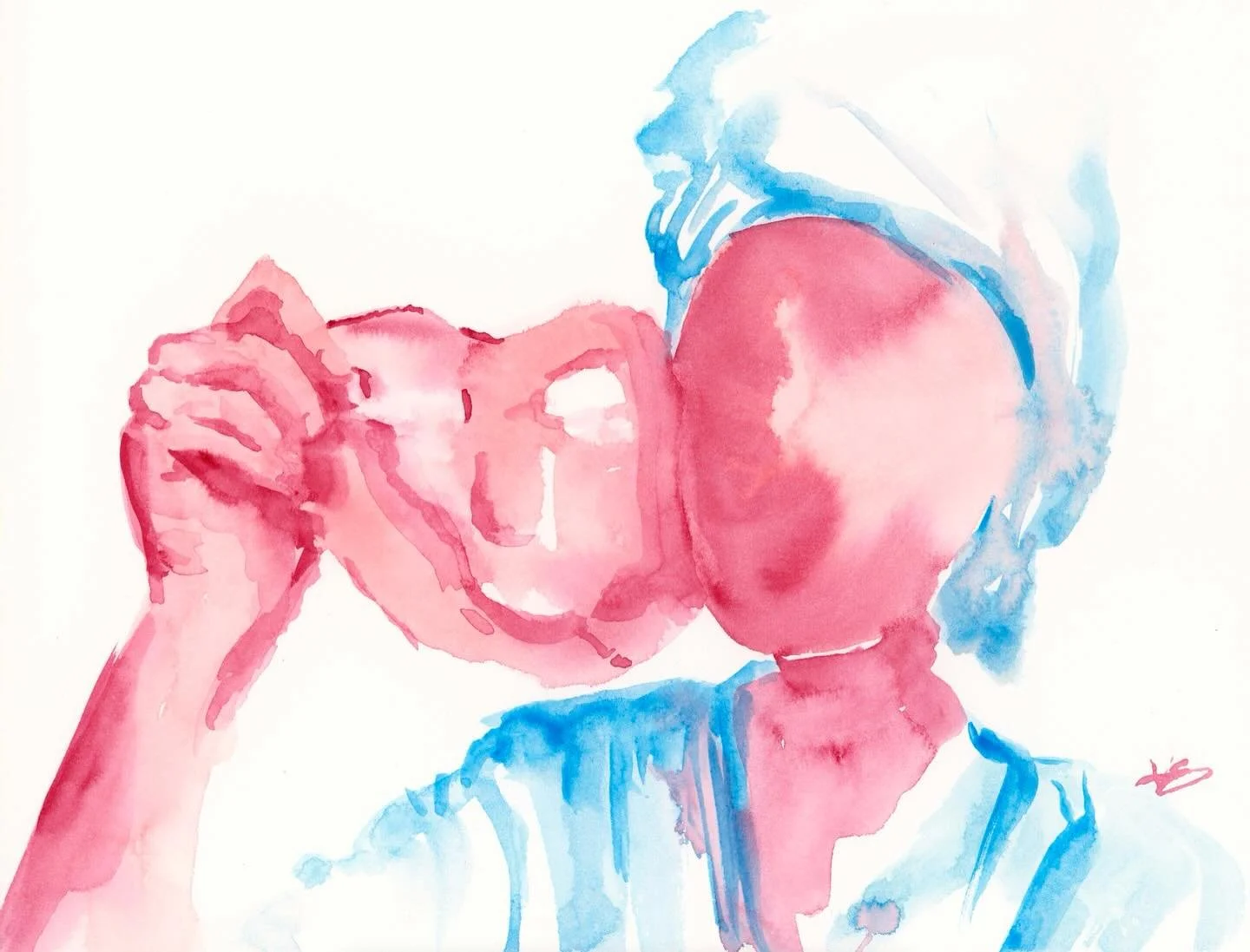 Keeping it weird this week with my new watercolor demo in my YouTube channel. No sketch and just 3 colors create this eerie metaphor given form for removing your face at the end of a long day. 

See how it&rsquo;s done over on my YouTube channel!

Go