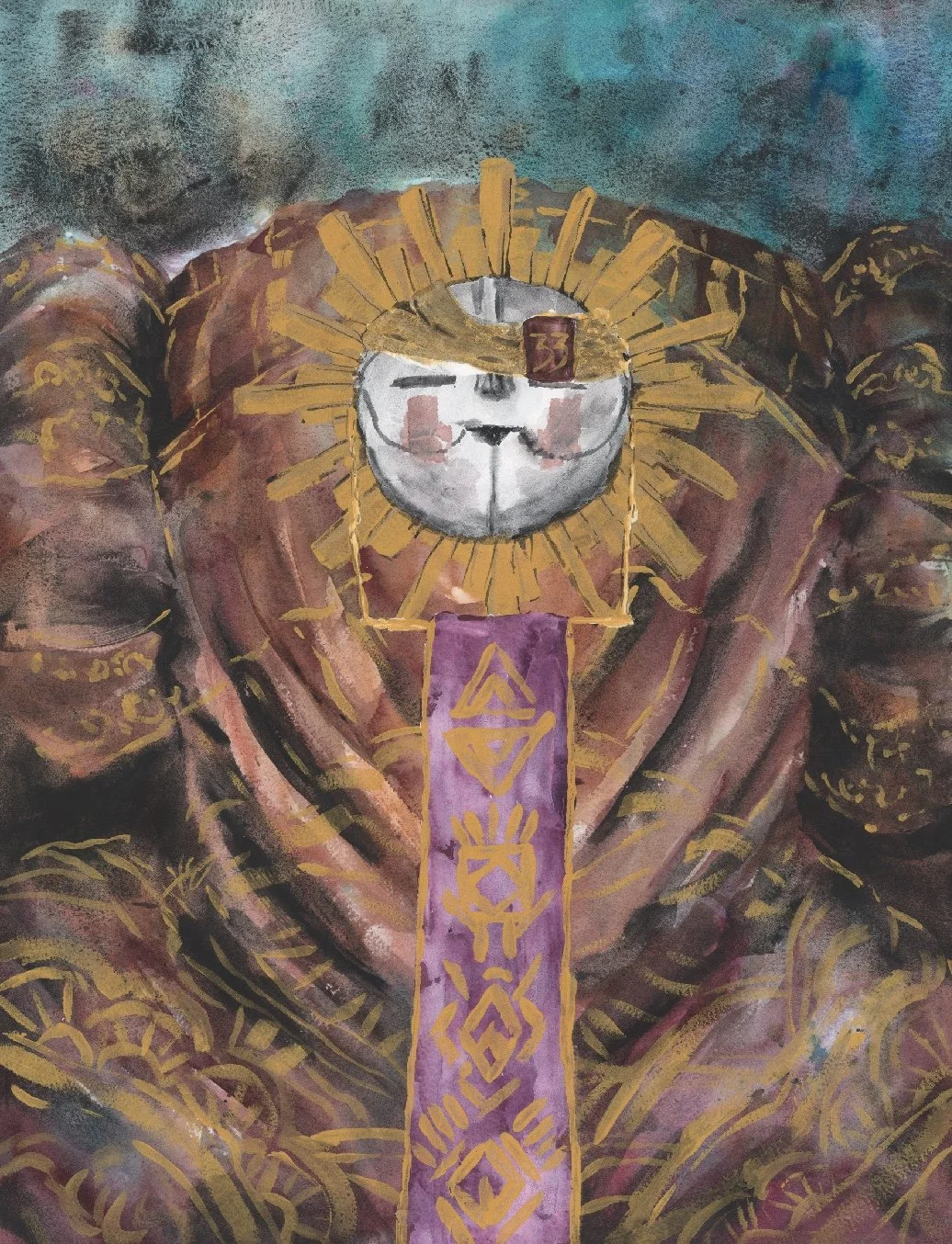 Painting Esquie from Clair Obscur Expedition 33: A Watercolor Journey