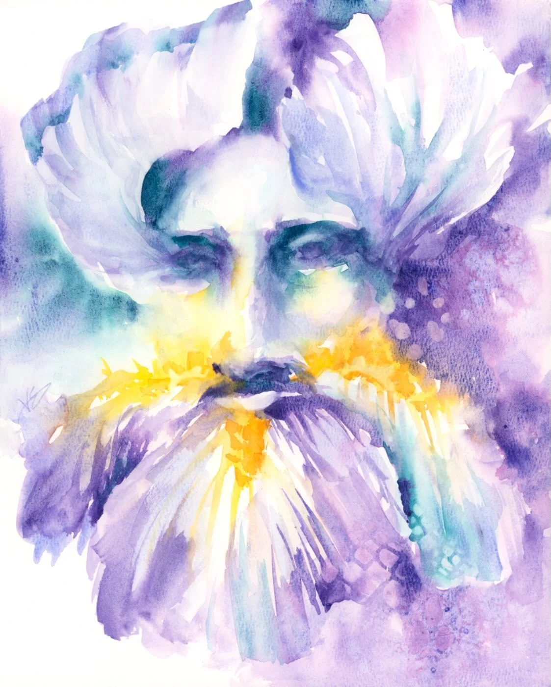 &ldquo;Bearded Iris&rdquo;

I&rsquo;ve got a new video up in my YouTube channel combining a bearded Iris with a man to create this dreamy surreal portrait in atmospheric watercolor with the use of a preliminary sketch.

What do you think? Let me know