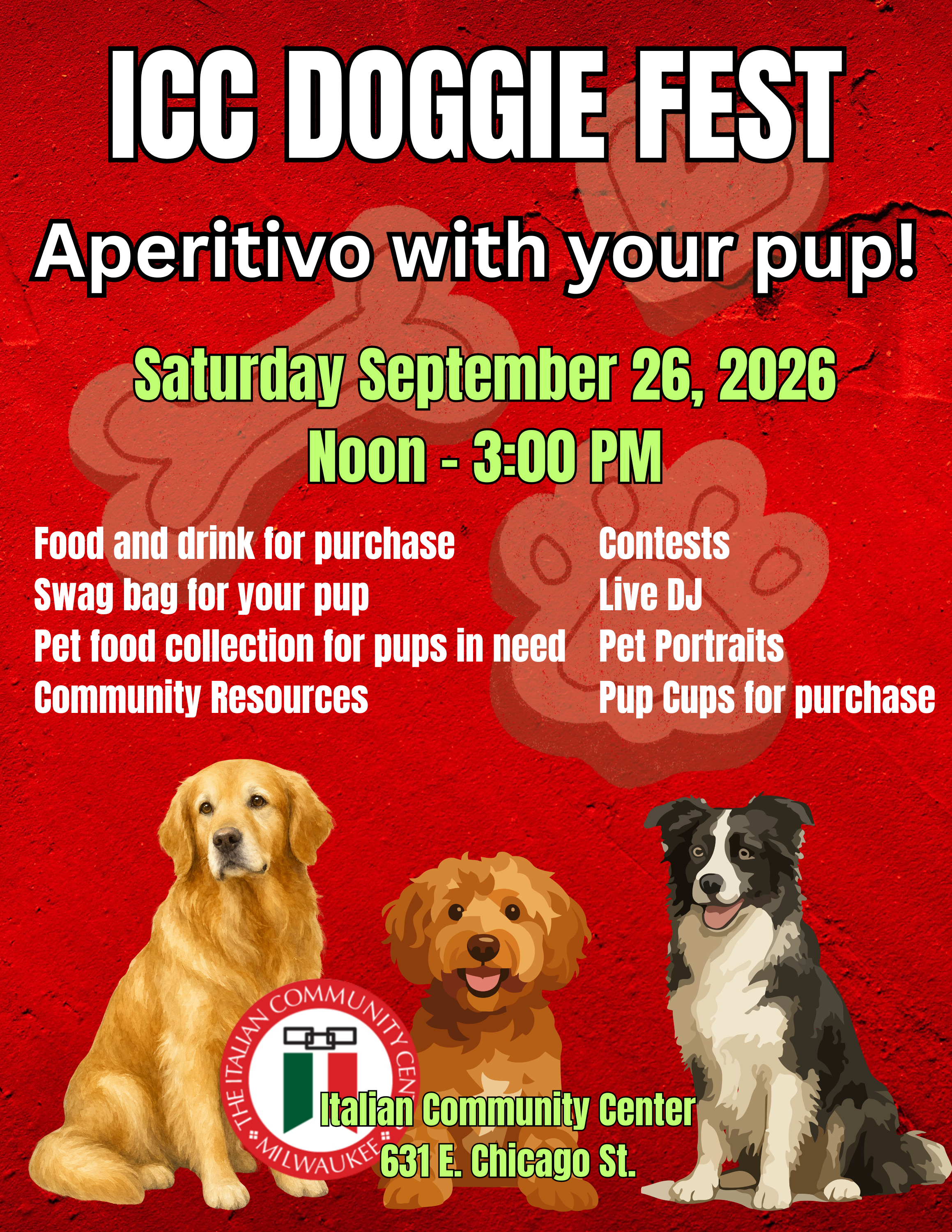 Aperitivo with Your Pup