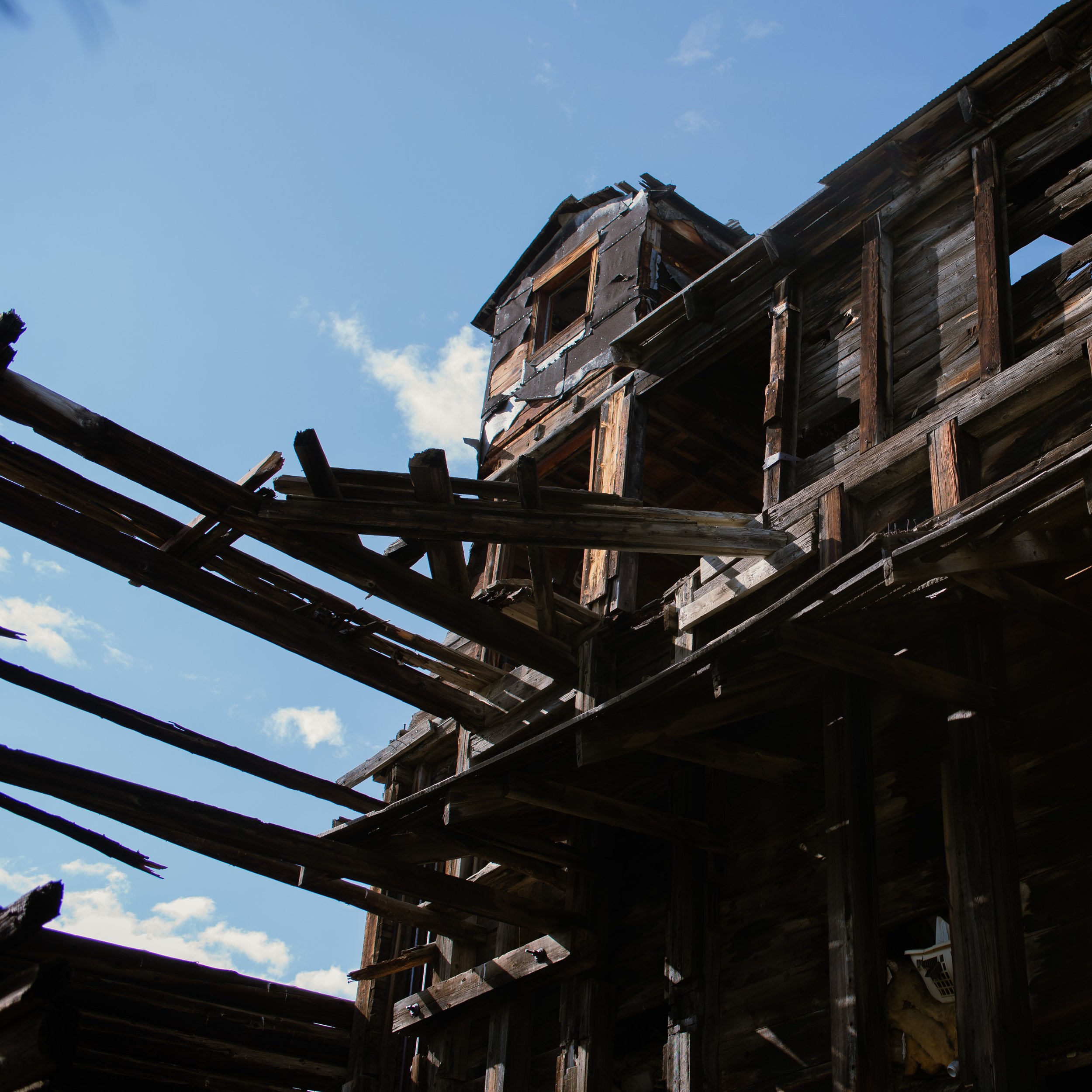 Outside Abandoned Gold Mine
