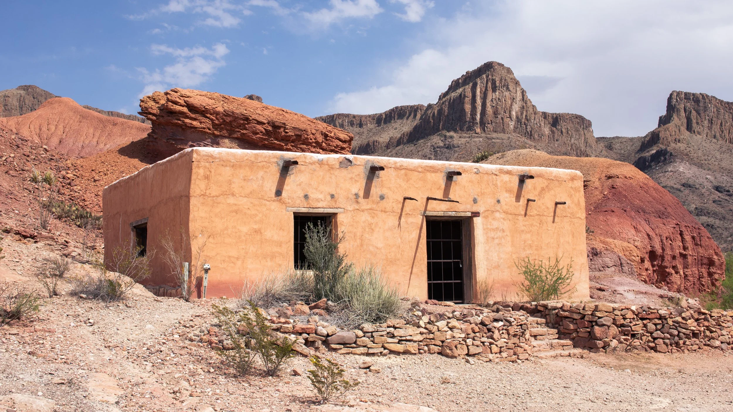 Old West Movie Set