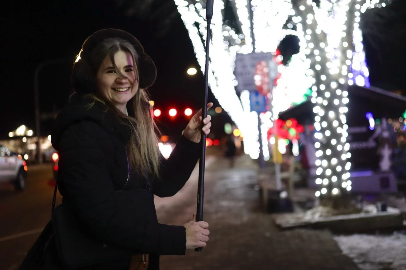 Leavenworth with my favorite person (p1) 🤍❄️ bratwurst, snowy streets &amp; a stache by my side. Couldn&rsquo;t ask for more 🏔️✨
@jesse_freyre