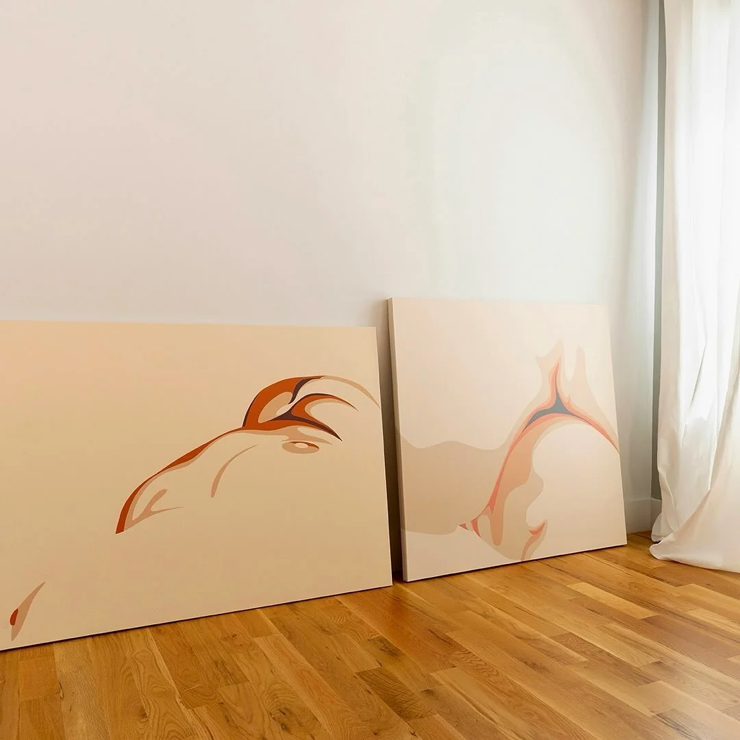 Dreaming of a studio with this much empty floor space, and not because I moved things around to take photos. 💭 #nycart

Left: Bubble
36&rdquo; x 48&rdquo; x 7/8&rdquo; 

Right: The Illusion of What You Know
40&rdquo; x 40&rdquo; x 1 1/2&rdquo;

Both