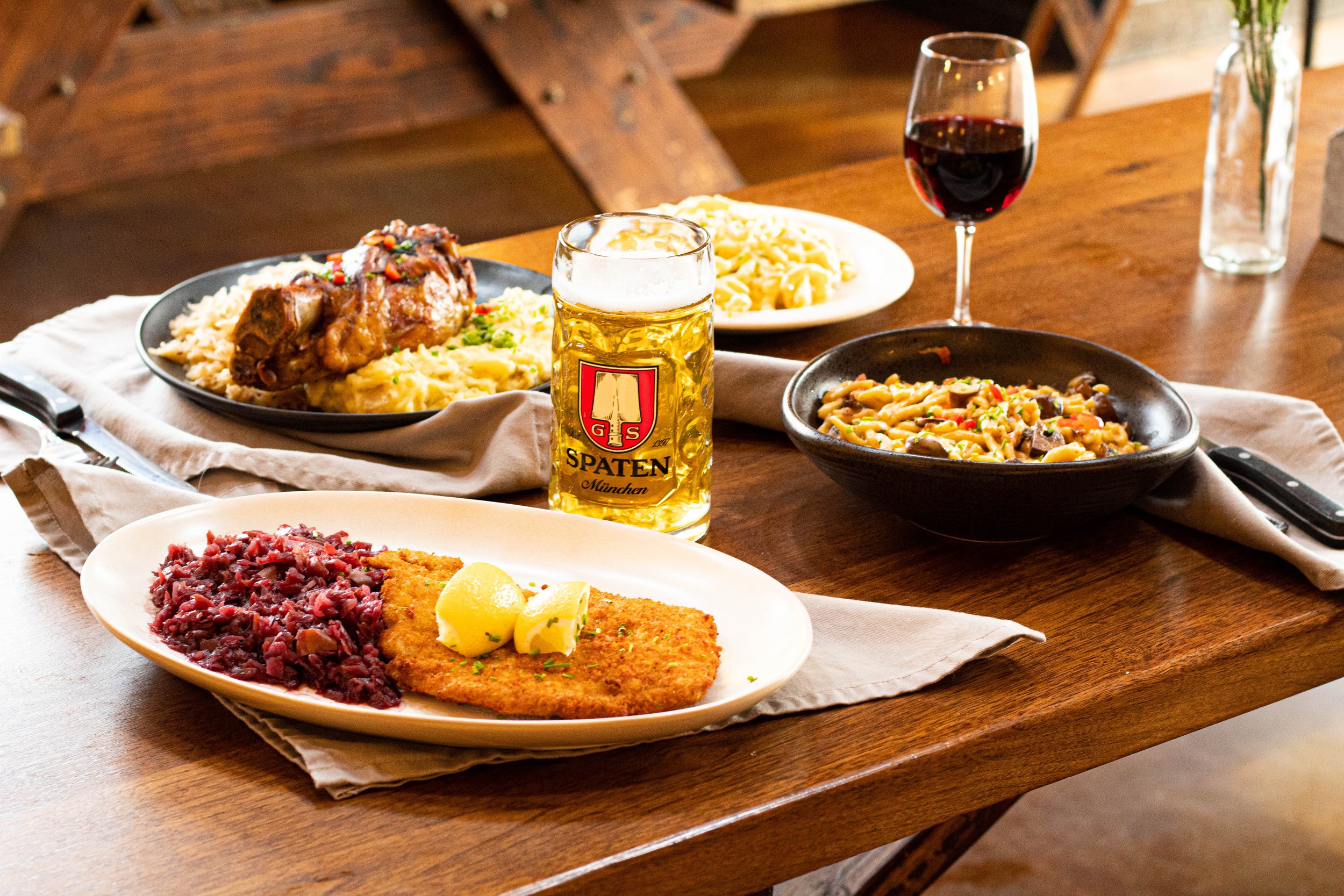 German Restaurant Menu Idaho Schnitzel Garten — The Schnitzel Garten