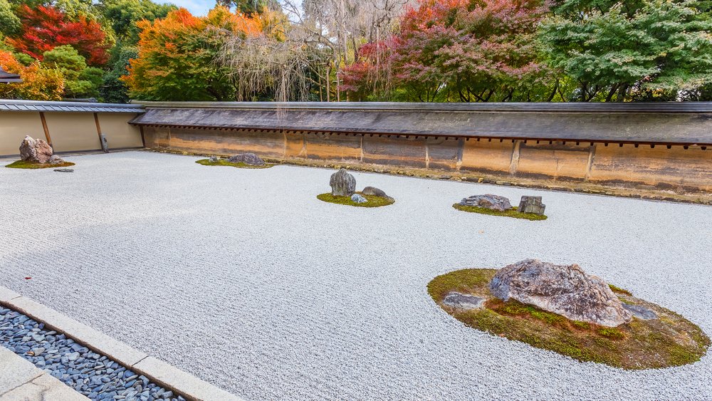 The meditative Zen garden of Kyoto's Ryōan-ji