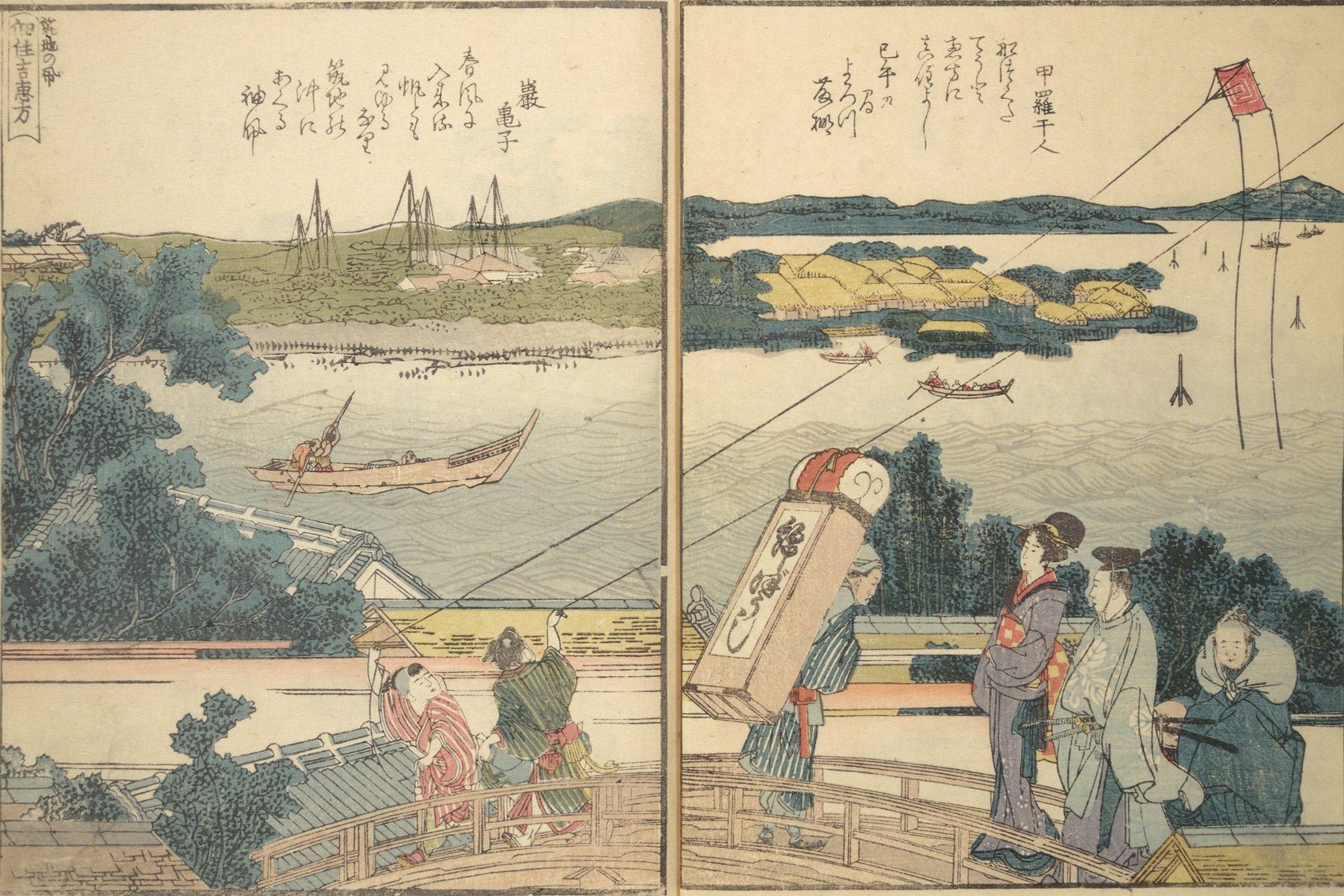 Hokusai's view of Tokyo's Sumida River (image: Metropolitan Museum of Art, NYC)
