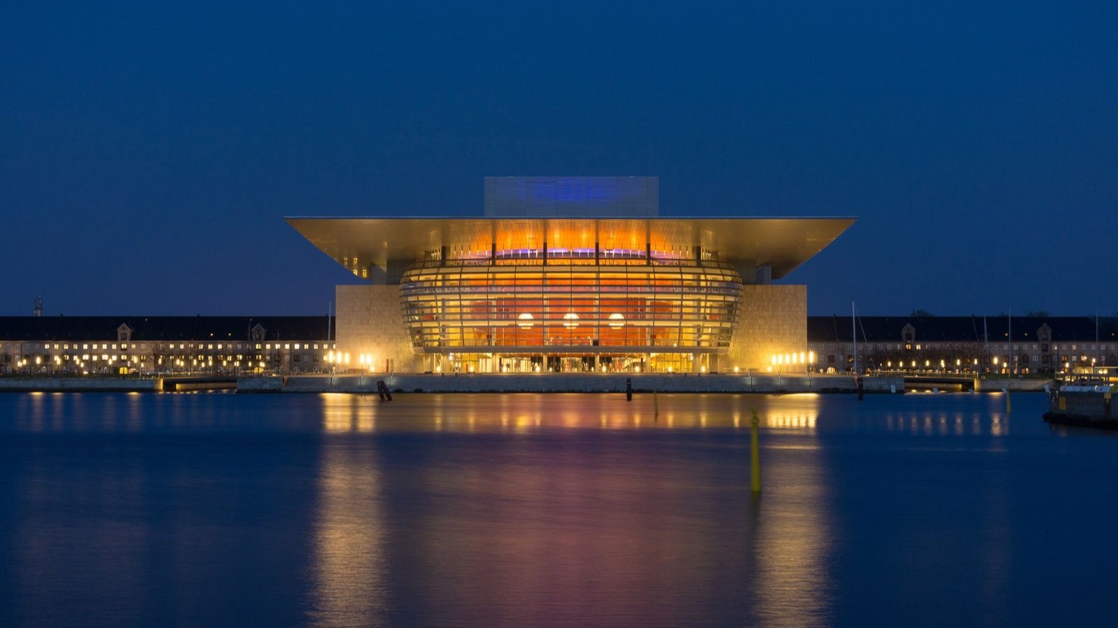 Copenhagen's Operaen, in a stunning position on the waterfront
