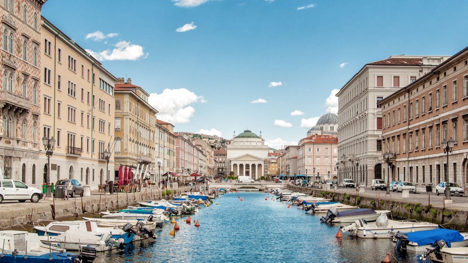 Trieste's Canal Grande