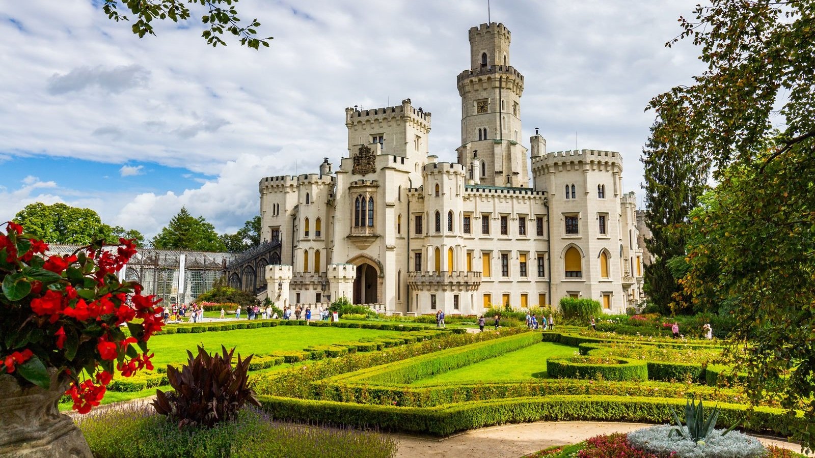 Hluboká Castle, a Romantic reinterpretation of Windsor Castle