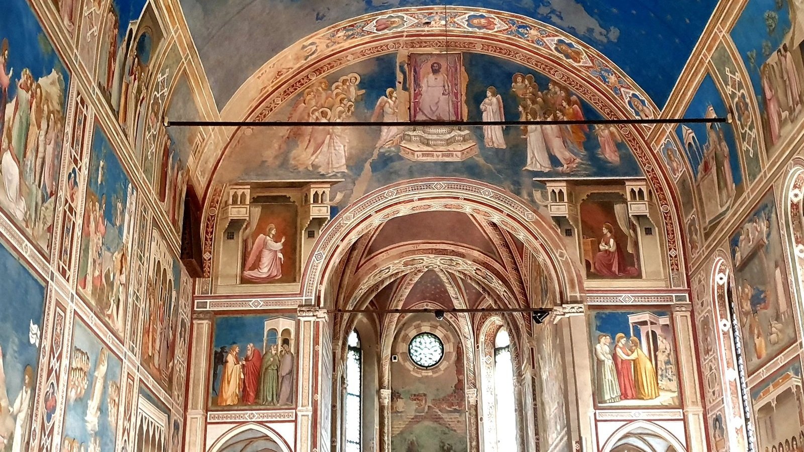Giotto's frescoes in Padua's Scrovegni Chapel (photo: Richard Mortel, Flickr, CC BY SA 2.0)