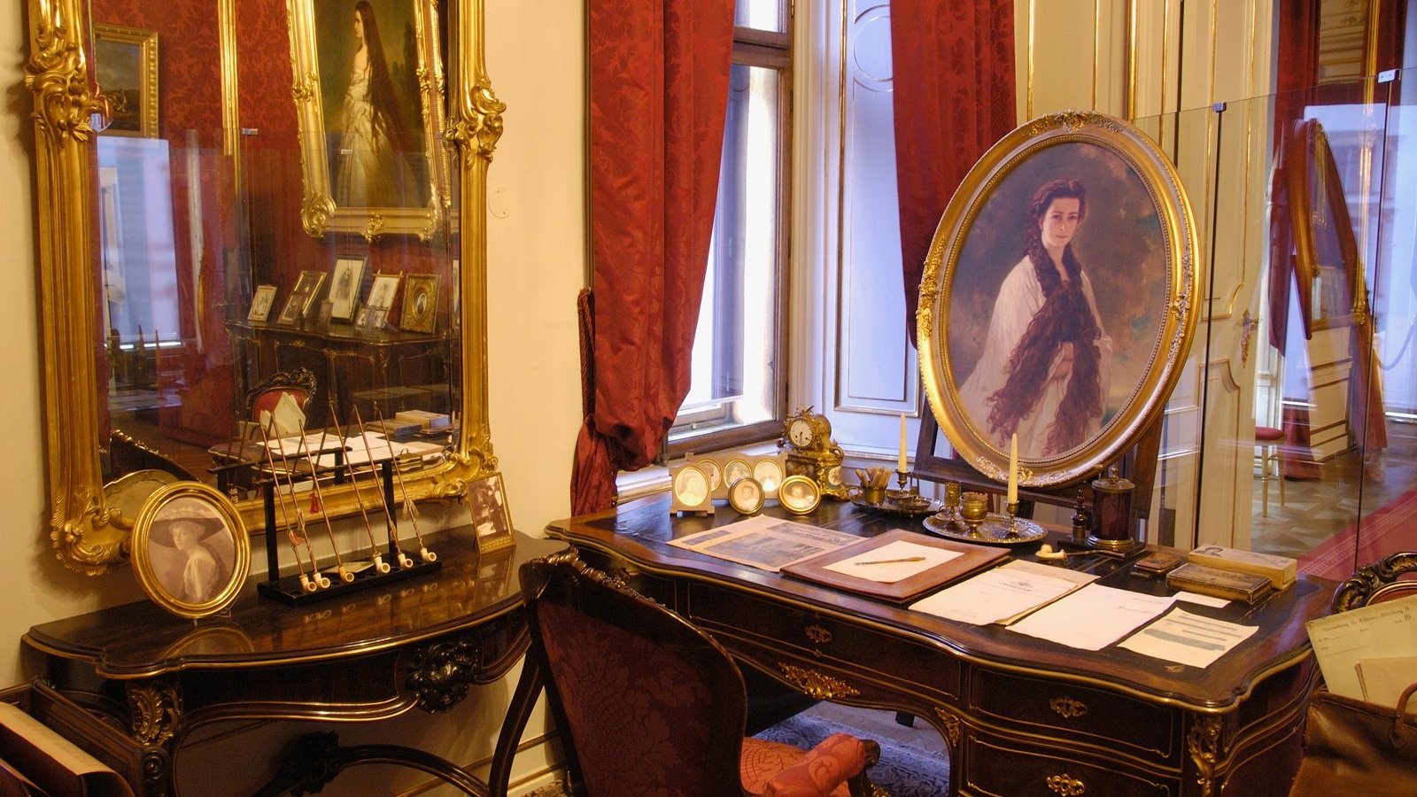 Memories of Sissi in the Imperial Apartments, Vienna