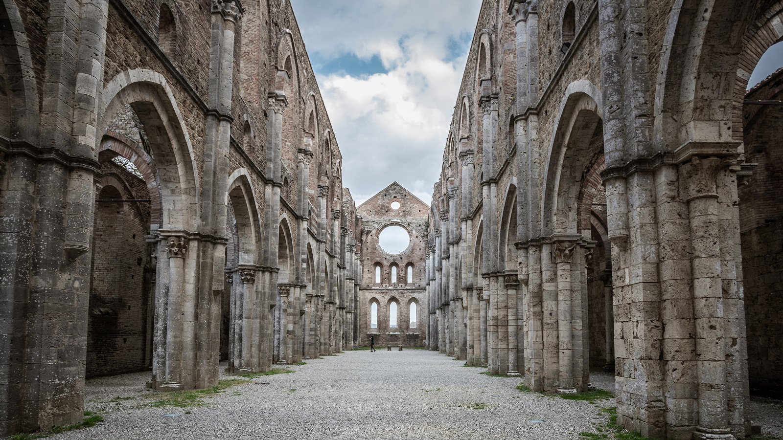 The Abbey of San Galgano, testament to the power of the Cistercians &amp; the Via Francigena