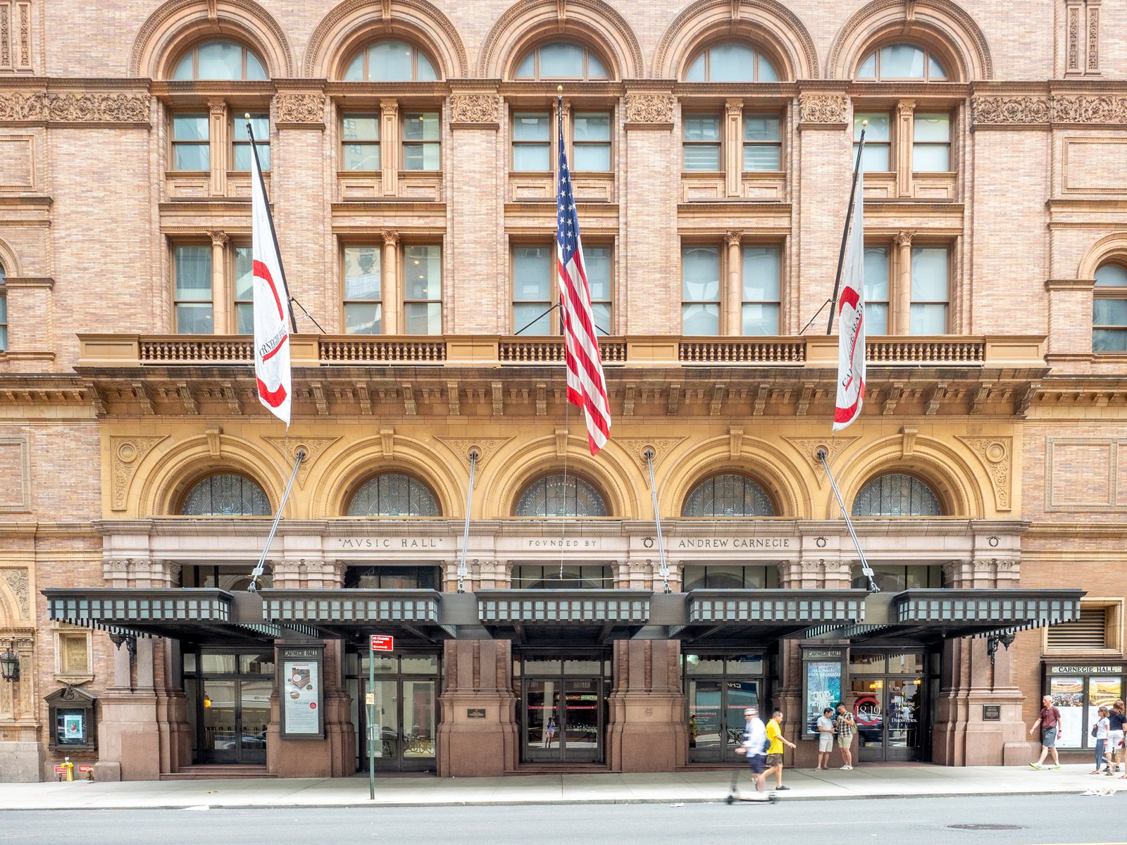 The venerable Carnegie Hall (image: Ajay Suresh, Flickr, CC BY 2.0)