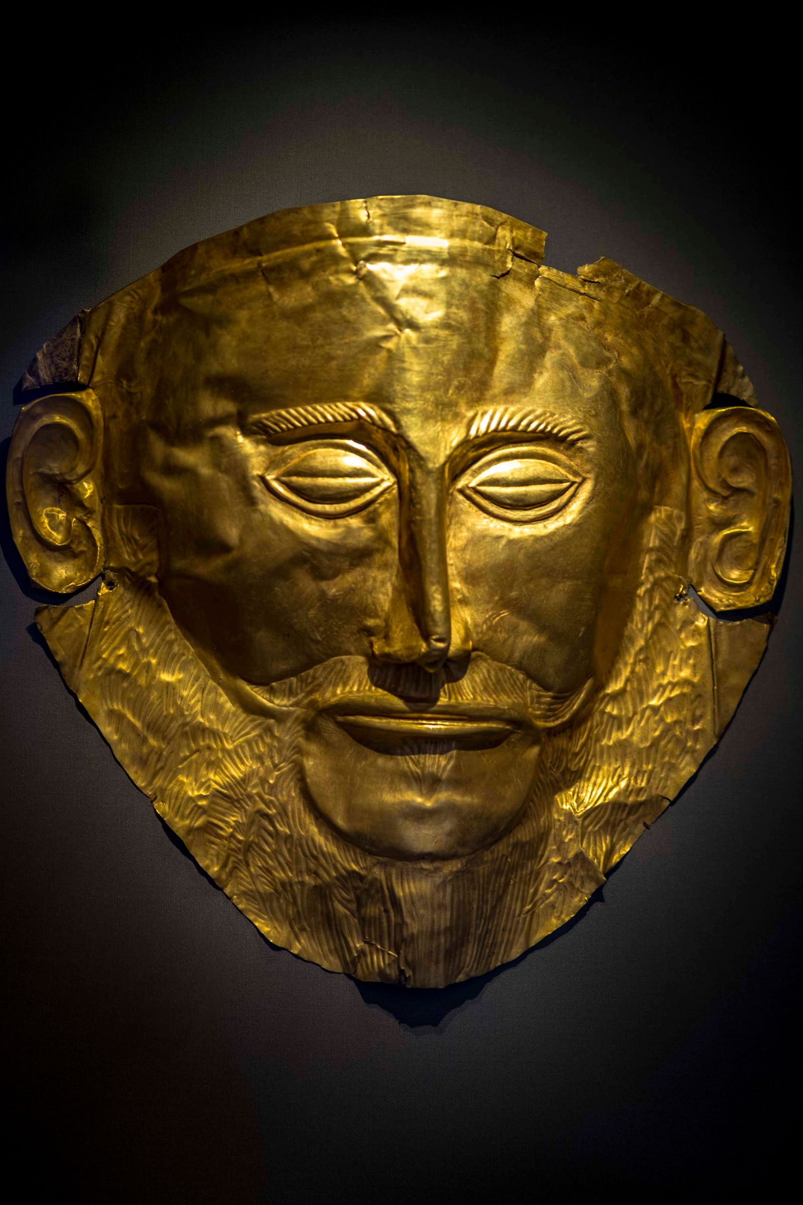 The mask of Agamemnon