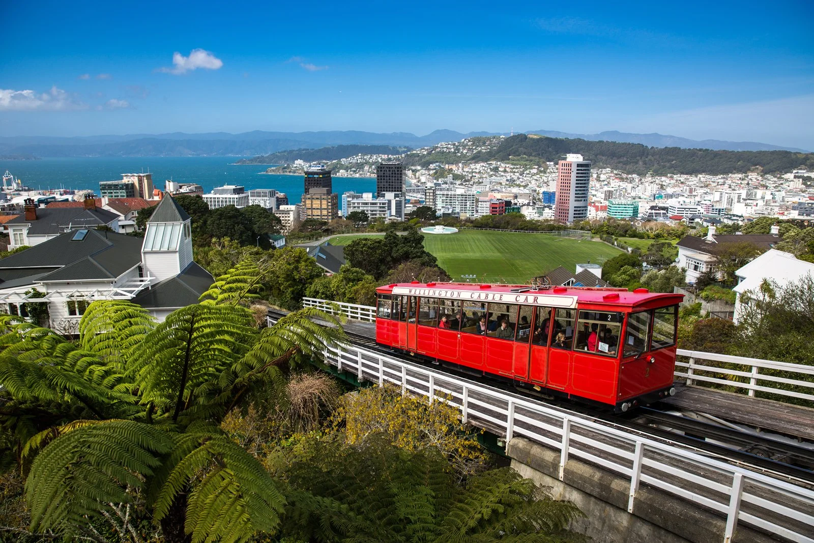 View over Wellington, New Zealand's capital