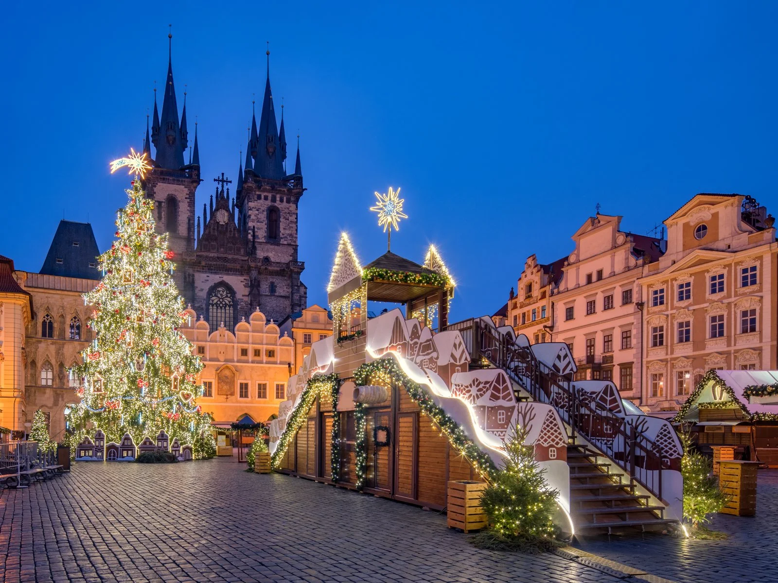The Christmas Market in Prague