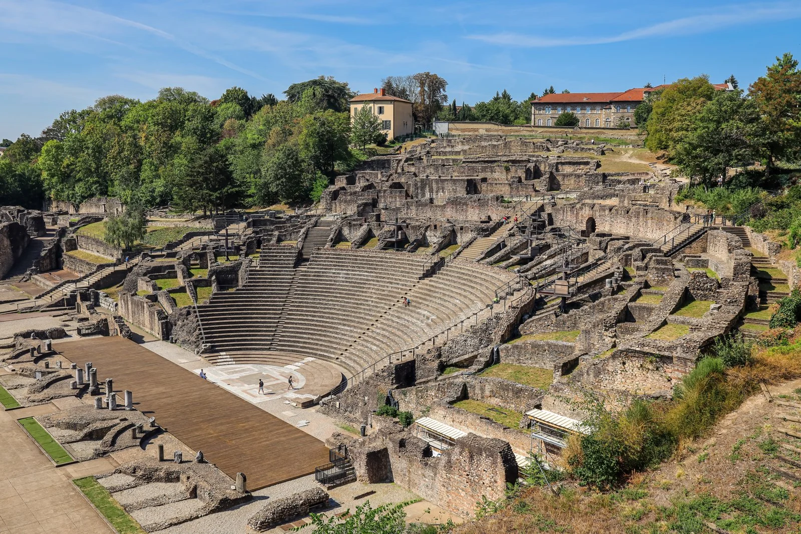 The Gallo-Roman theatre of Lyon