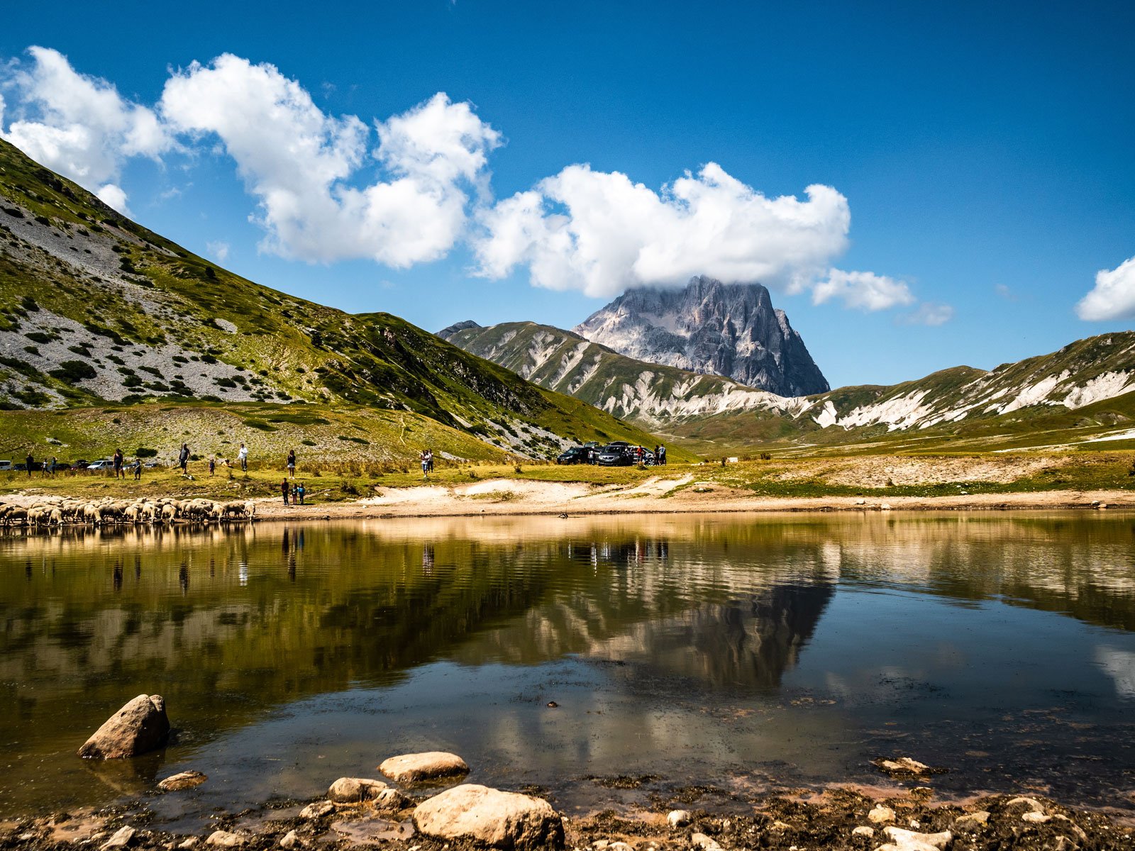 The famed pastures of Campo Imperatore