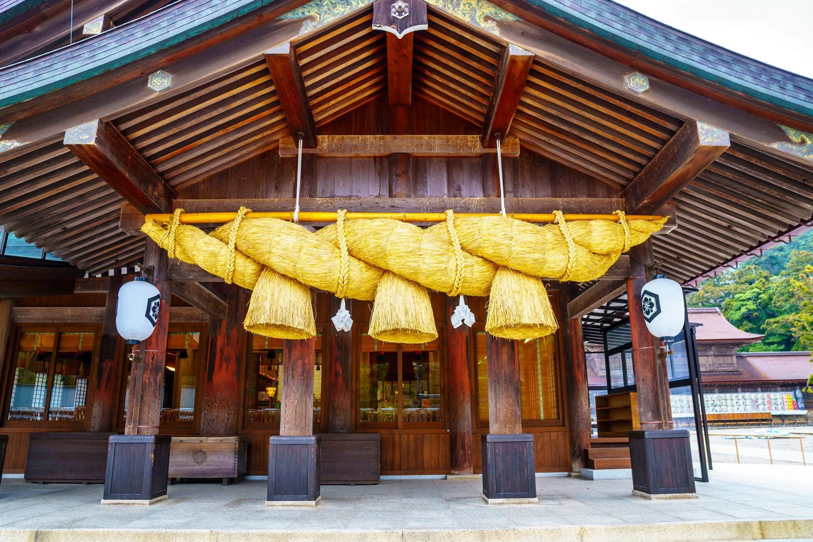 Izumo Shrine in Matsue, one of Japan's oldest and most holy