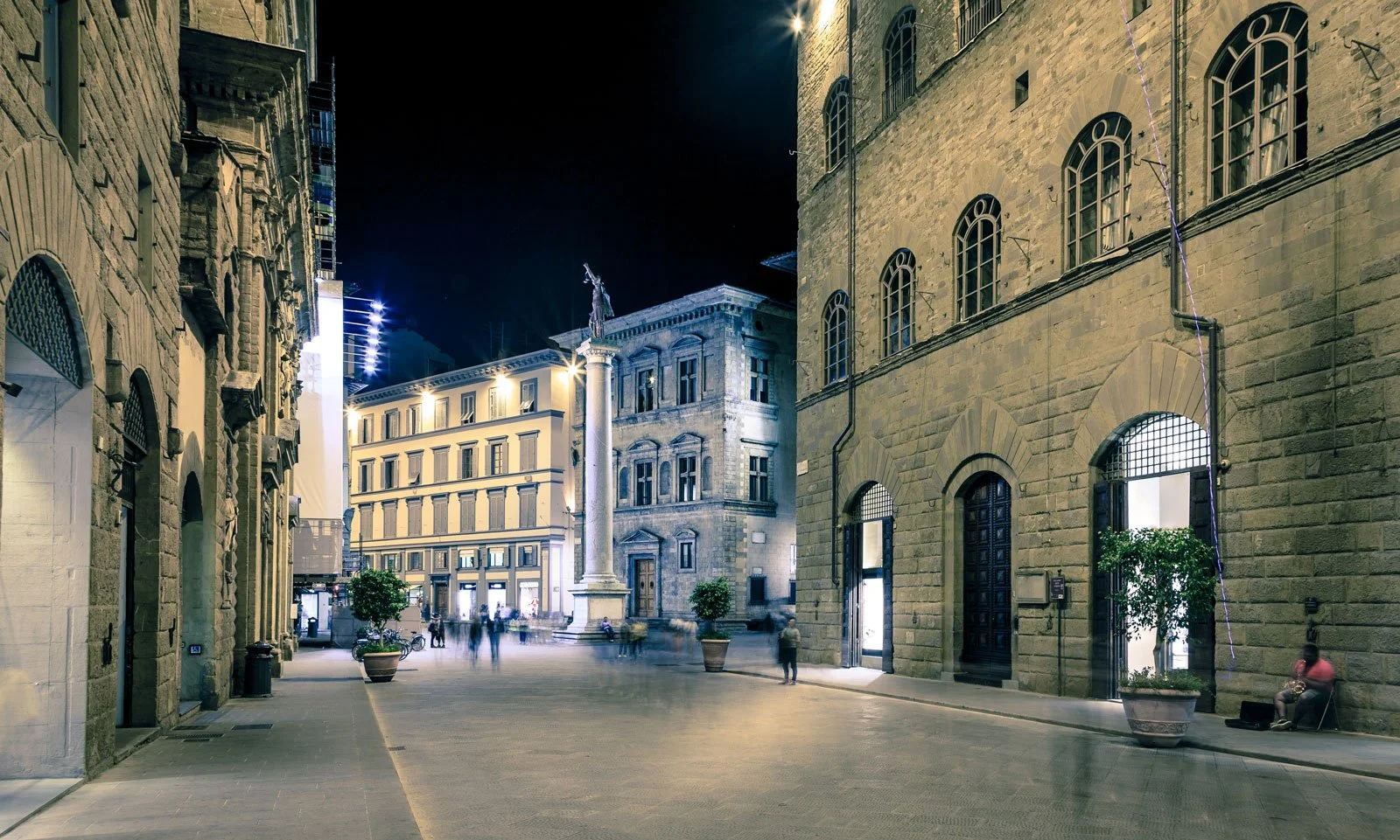 Via Tornabuoni in Florence, location of its historic fashion houses