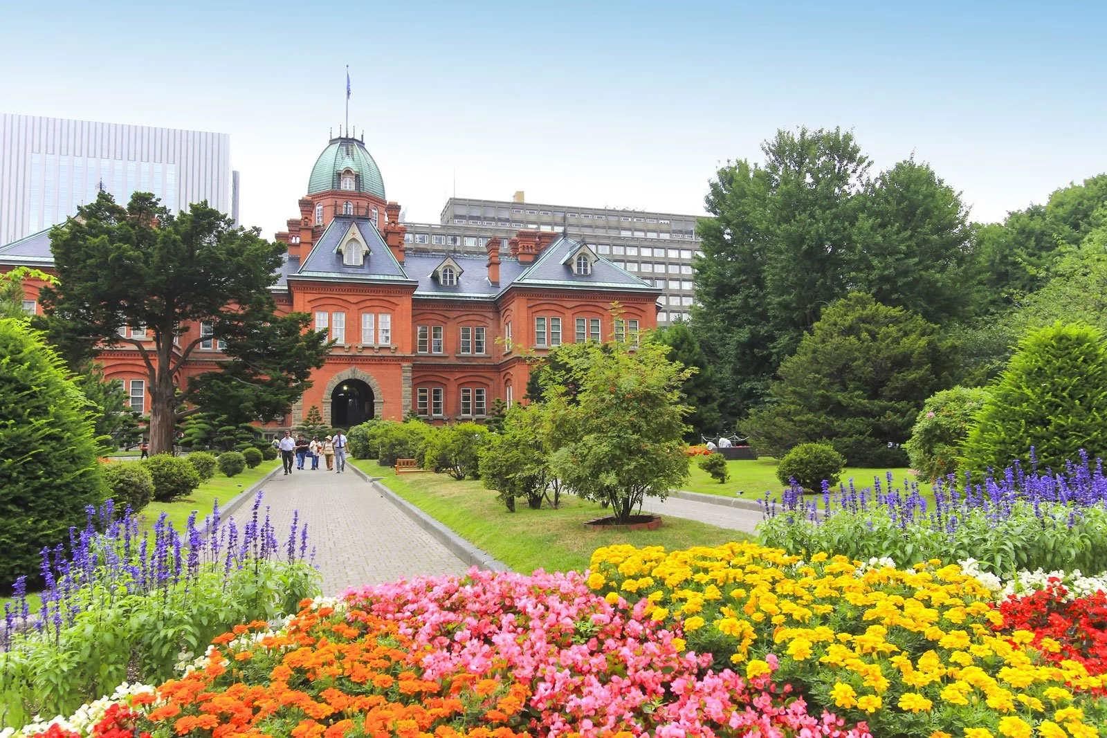 The former Government Building in Hokkaido's Sapporo