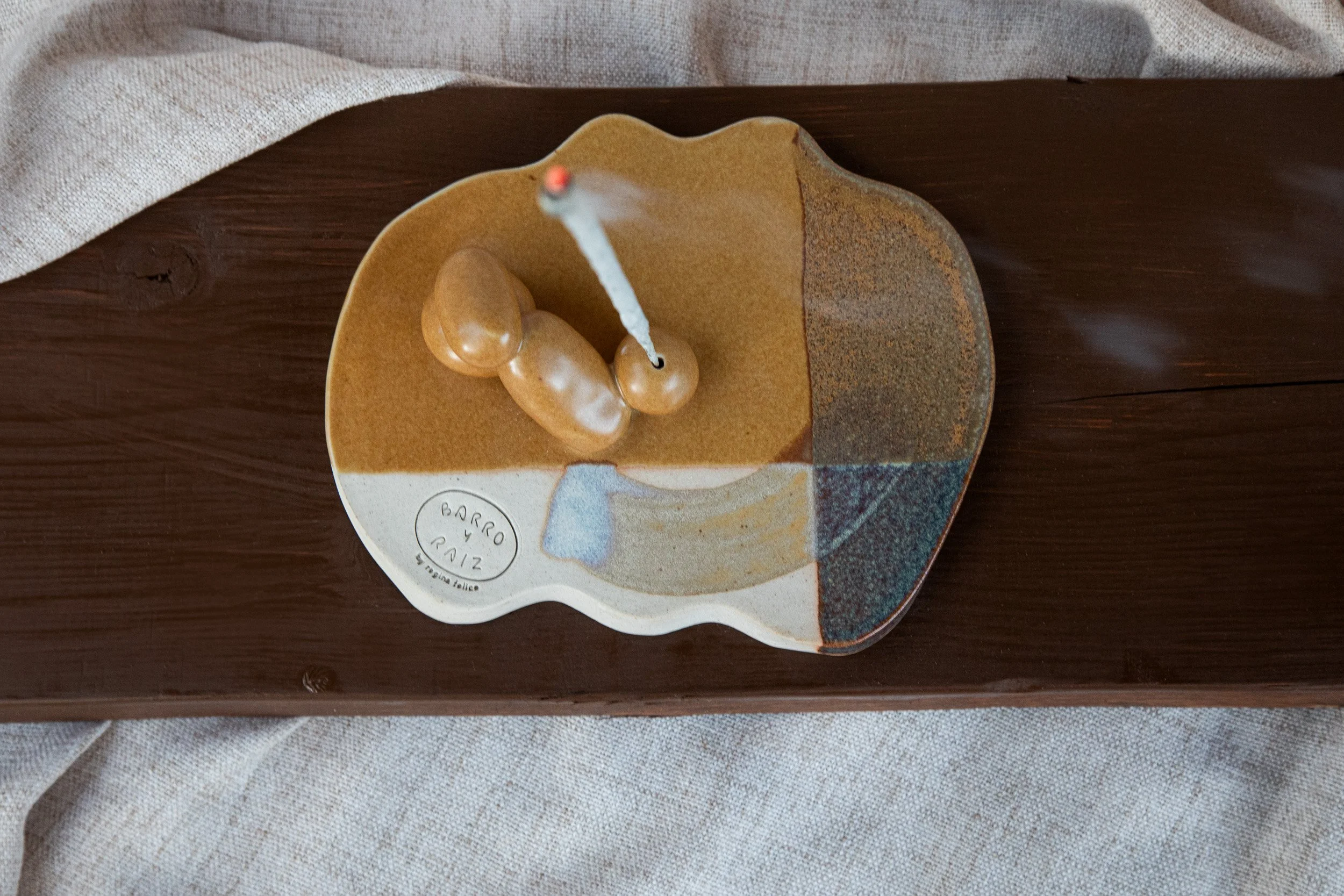 (tierra y agua) copalero ~ incense holder