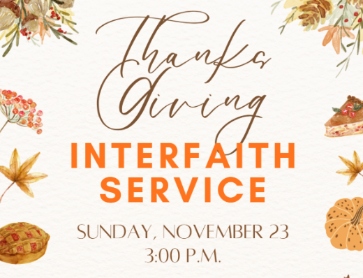 Thanksgiving Interfaith Service
