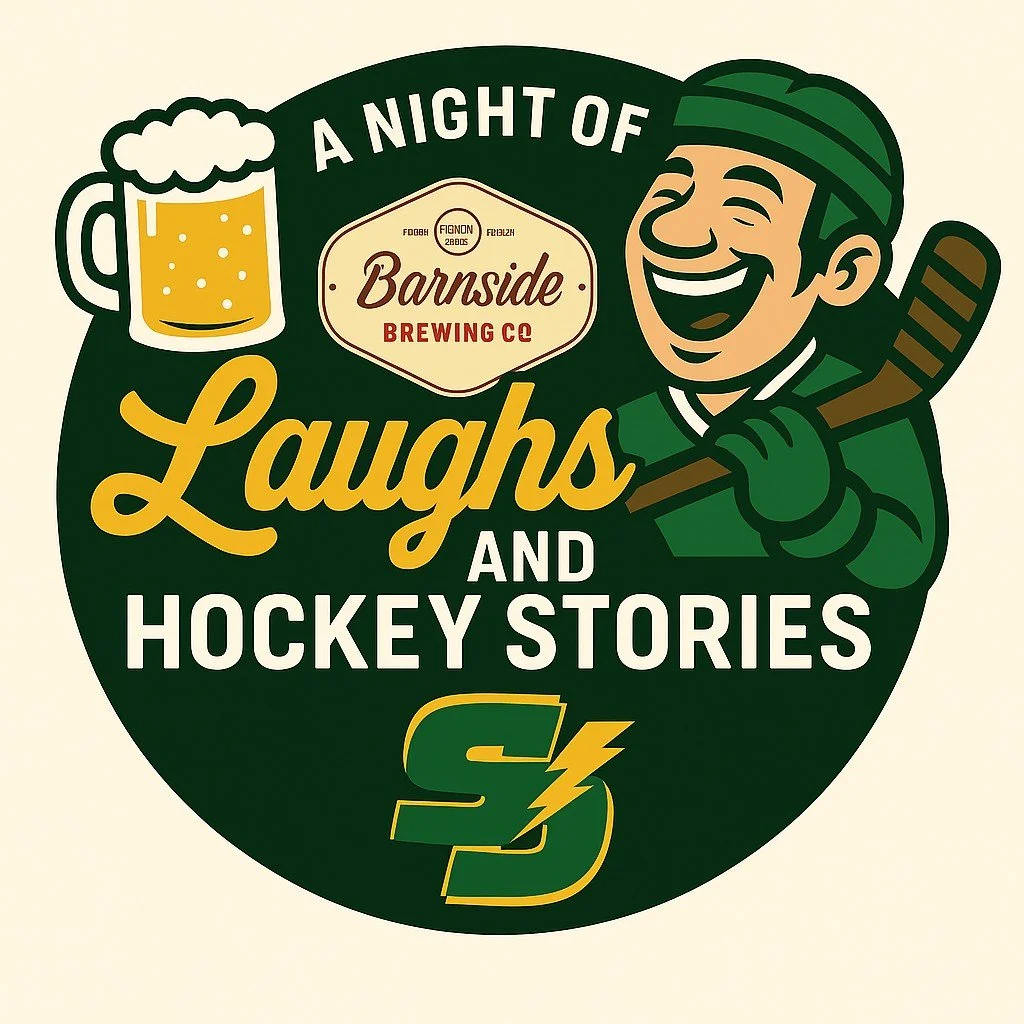 Save the Date – A Night of Laughs &amp; Hockey Stories at Barnside Brewing