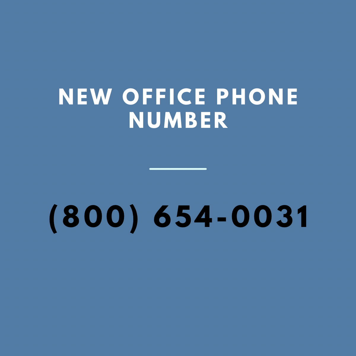 📞 We’ve Updated Our Office Phone Number!